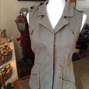 Almost Famous Very Stylish Grey Vest